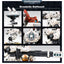 WARHAMMER 40,000: T'AU EMPIRE BROADSIDE BATTLESUIT, 3 MINIATURES/FIGURINES