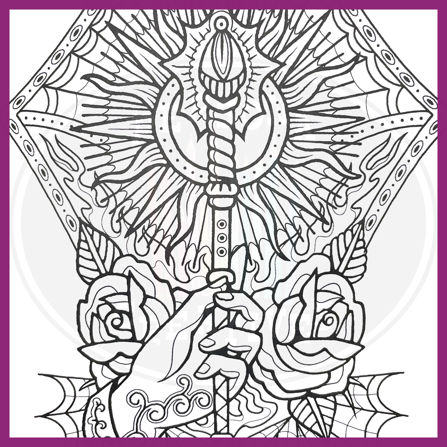 THE TAROT COLORING BOOK