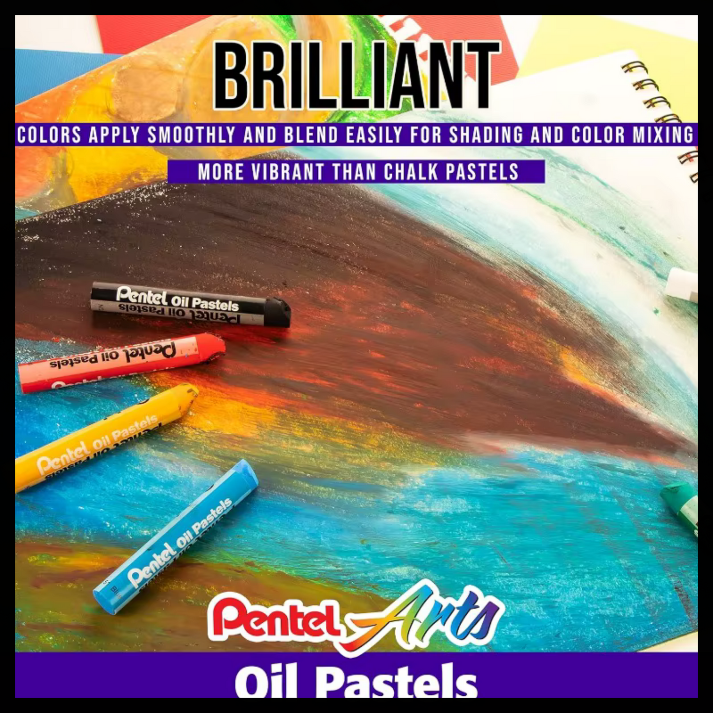 PENTEL OIL PASTEL SETS