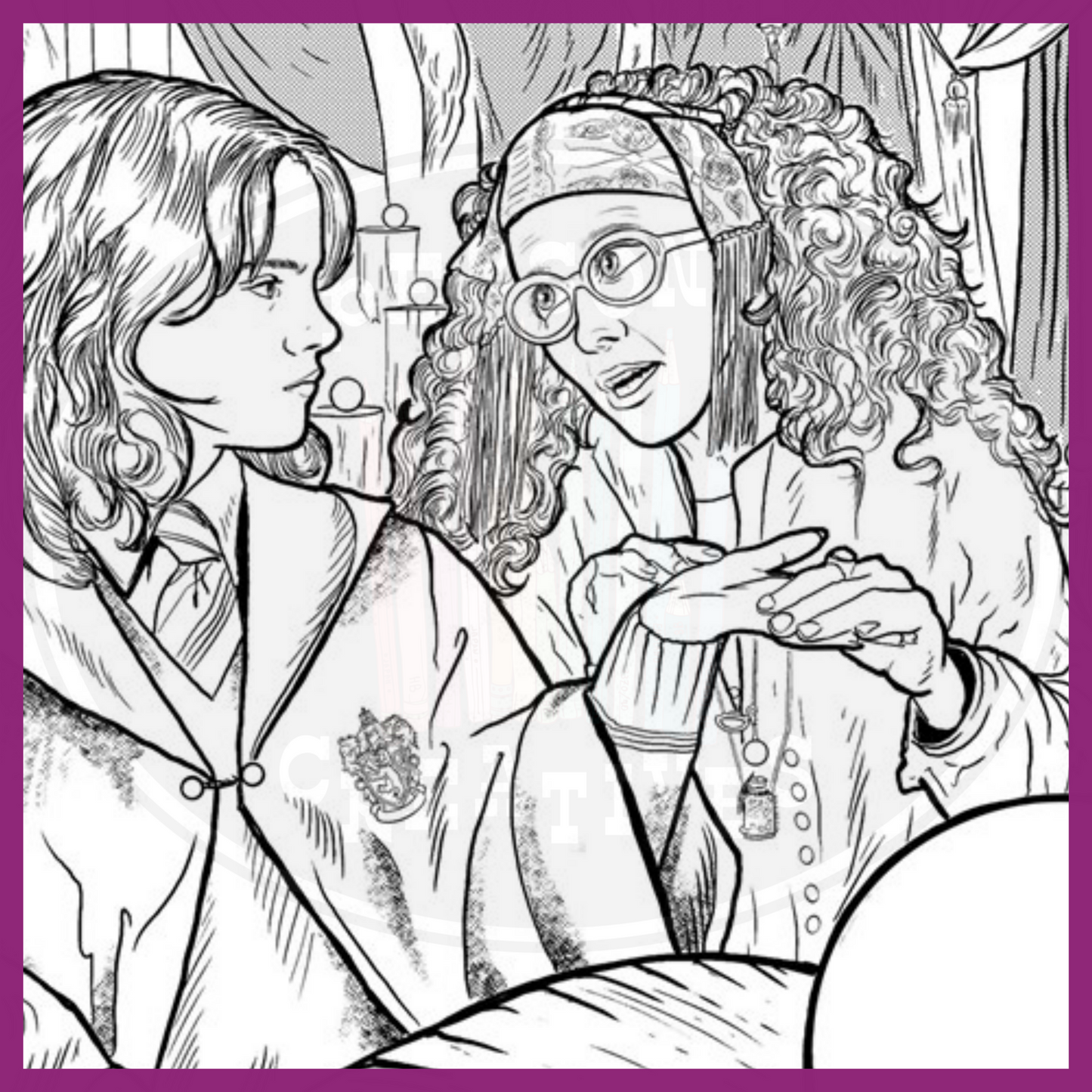 HARRY POTTER COLORING WIZARDRY COLORING BOOK