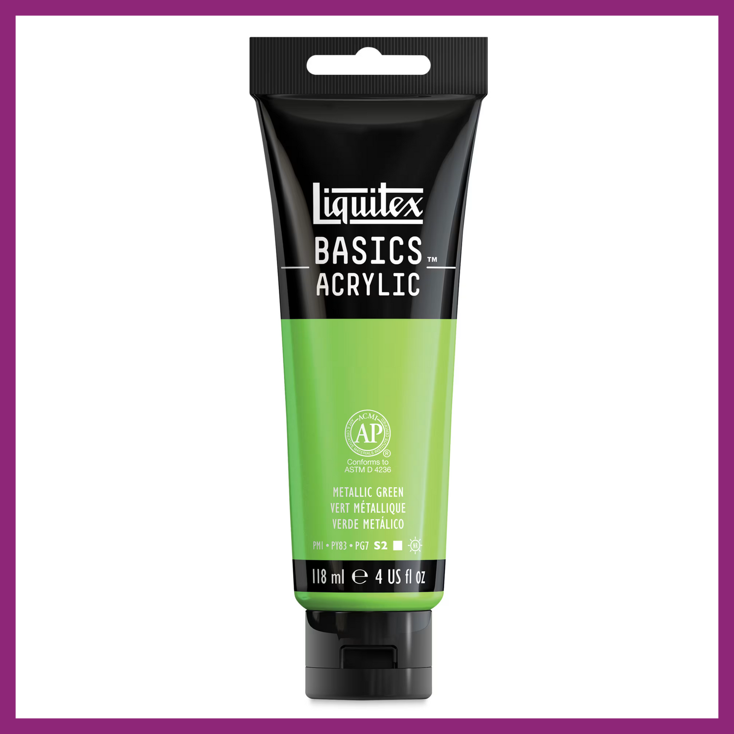 LIQUITEX BASICS ACRYLIC PAINT - 4oz/118ml