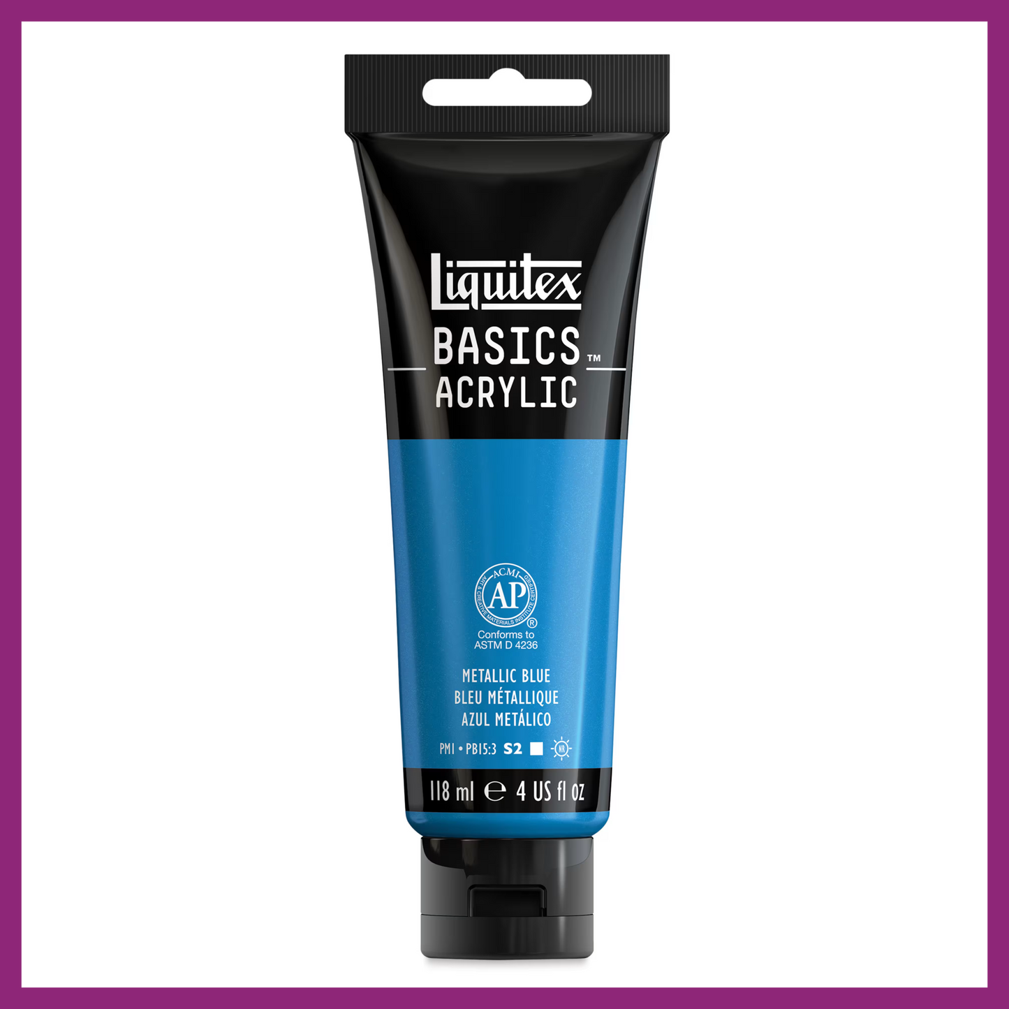 LIQUITEX BASICS ACRYLIC PAINT - 4oz/118ml