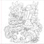 Mushrooms Adult Coloring Book