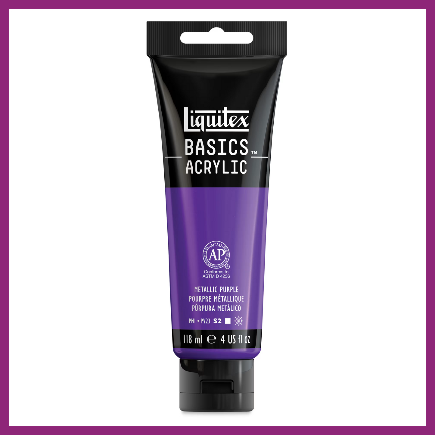 LIQUITEX BASICS ACRYLIC PAINT - 4oz/118ml