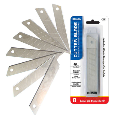 18 mm Snap-Off Replacement Blades in Tube