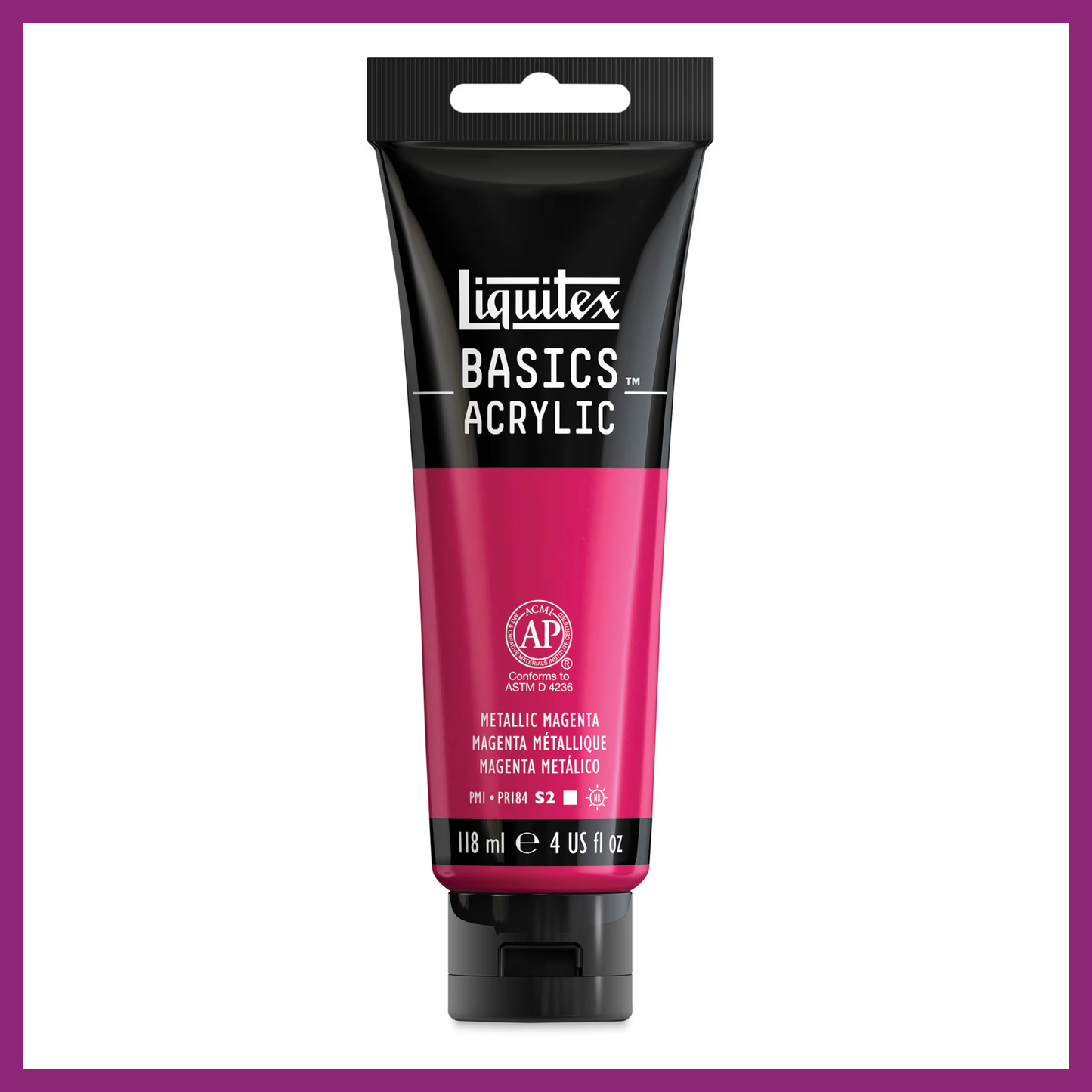 LIQUITEX BASICS ACRYLIC PAINT - 4oz/118ml