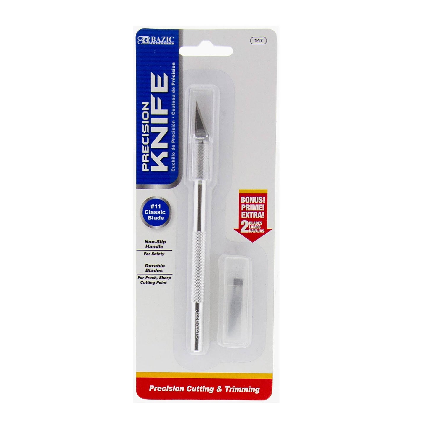 Precision Craft Knife with #11 Blade + 2 Spare Blades