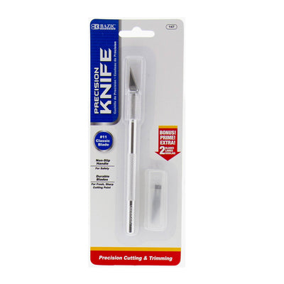 Precision Craft Knife with #11 Blade + 2 Spare Blades