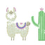 Llama Party Zipper Pouch