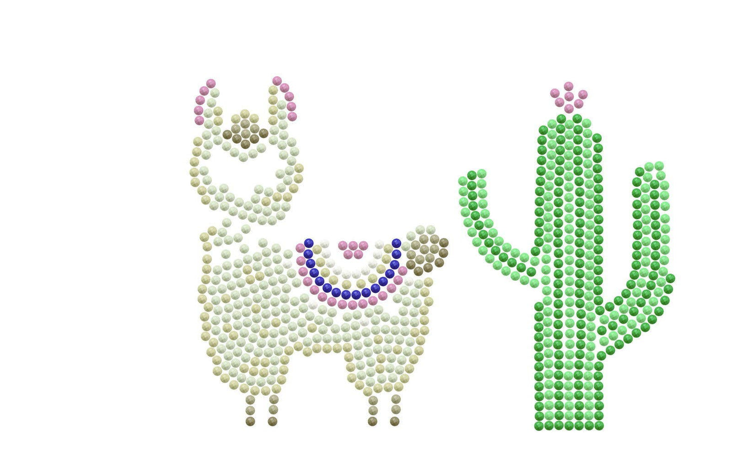 Llama Party Zipper Pouch