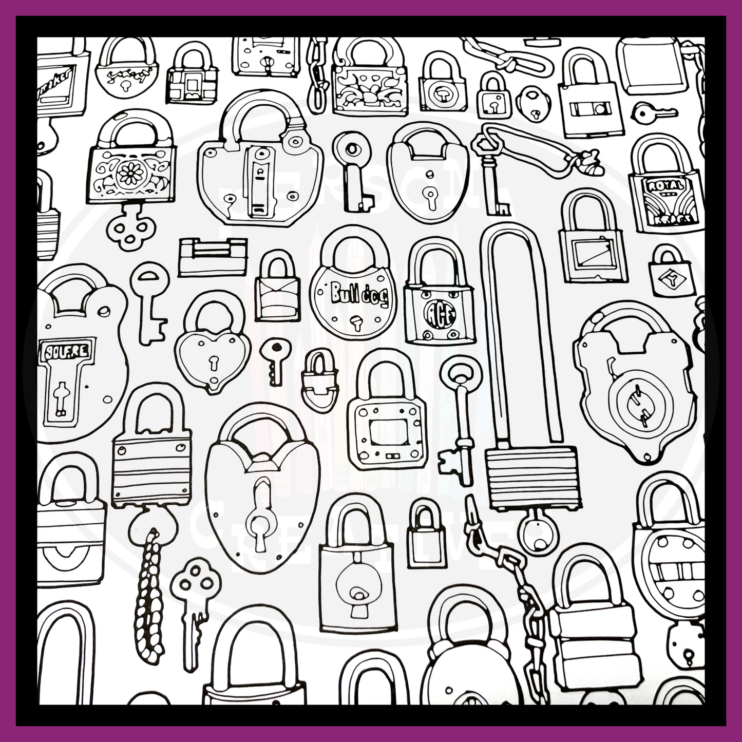 FANTASTIC COLLECTIONS: A COLORING BOOK OF AMAZING THINGS REAL AND IMAGINED