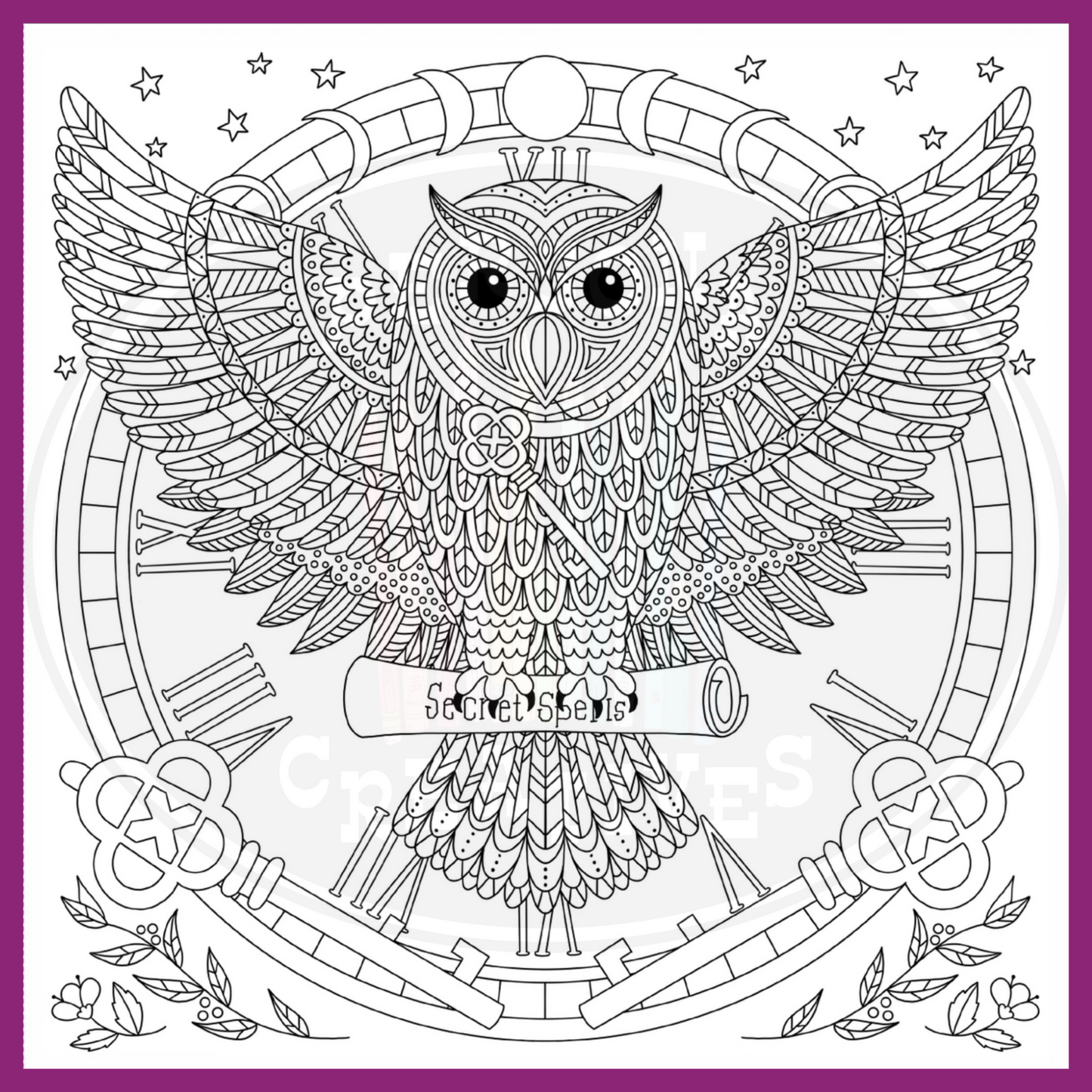 WITCHCRAFT & WONDER COLORING BOOK