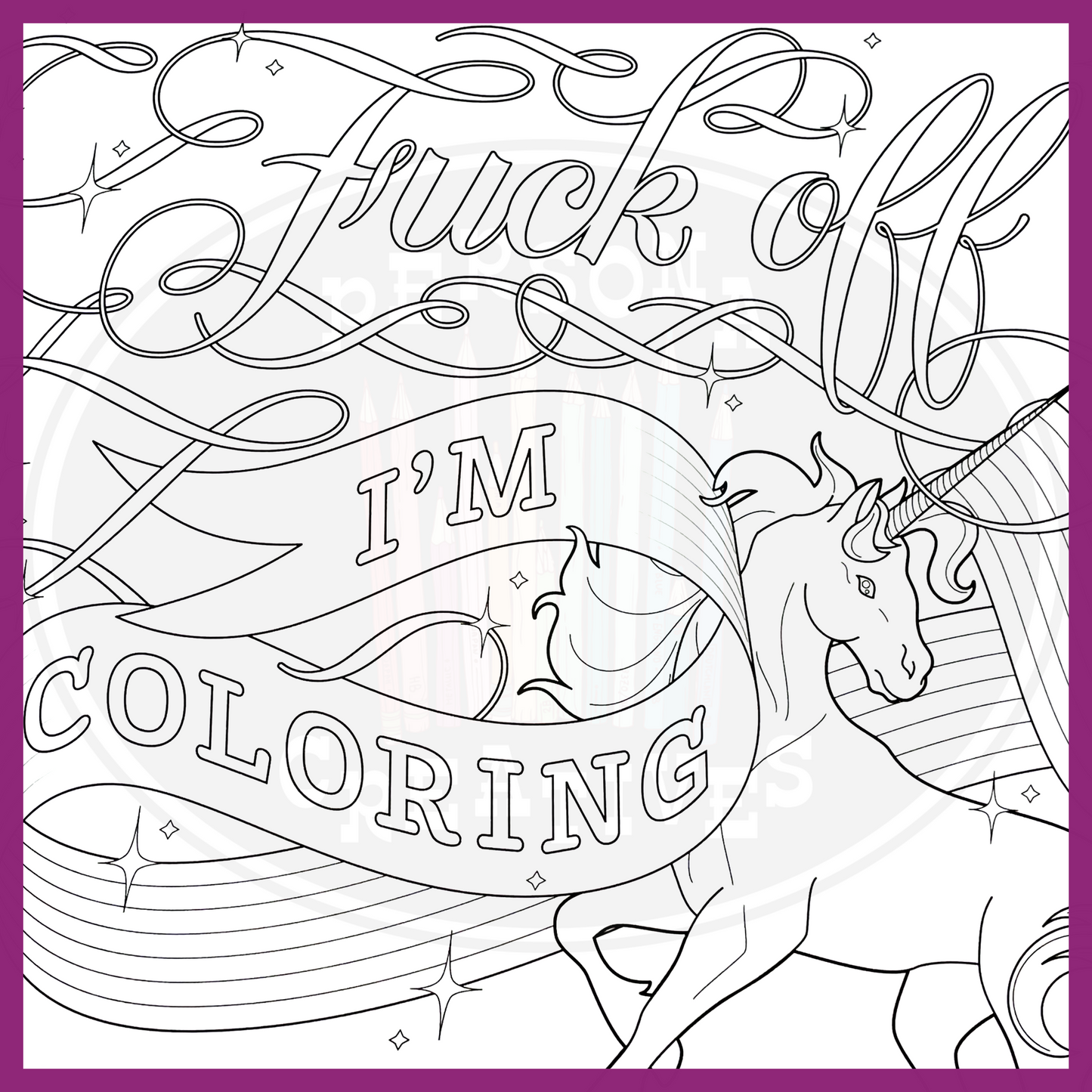 A F*CKING AWESOME COLORING BOOK WITH REMOVABLE PAGES