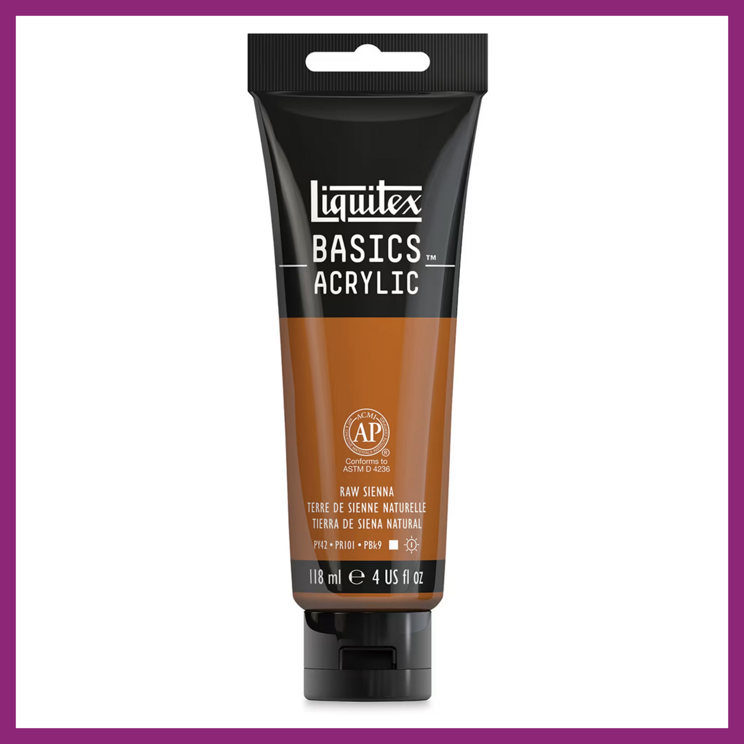 LIQUITEX BASICS ACRYLIC PAINT - 4oz/118ml