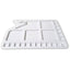 Zieler® Large White Palette Sturdy Plastic 23 Well