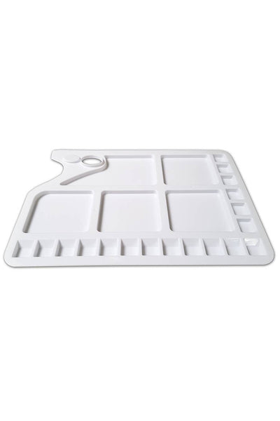 Zieler® Large White Palette Sturdy Plastic 23 Well