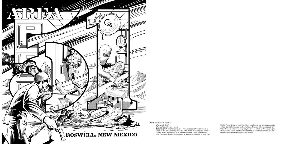 Alien Encounters Coloring Book