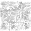 Zen Garden Artist's Coloring Book