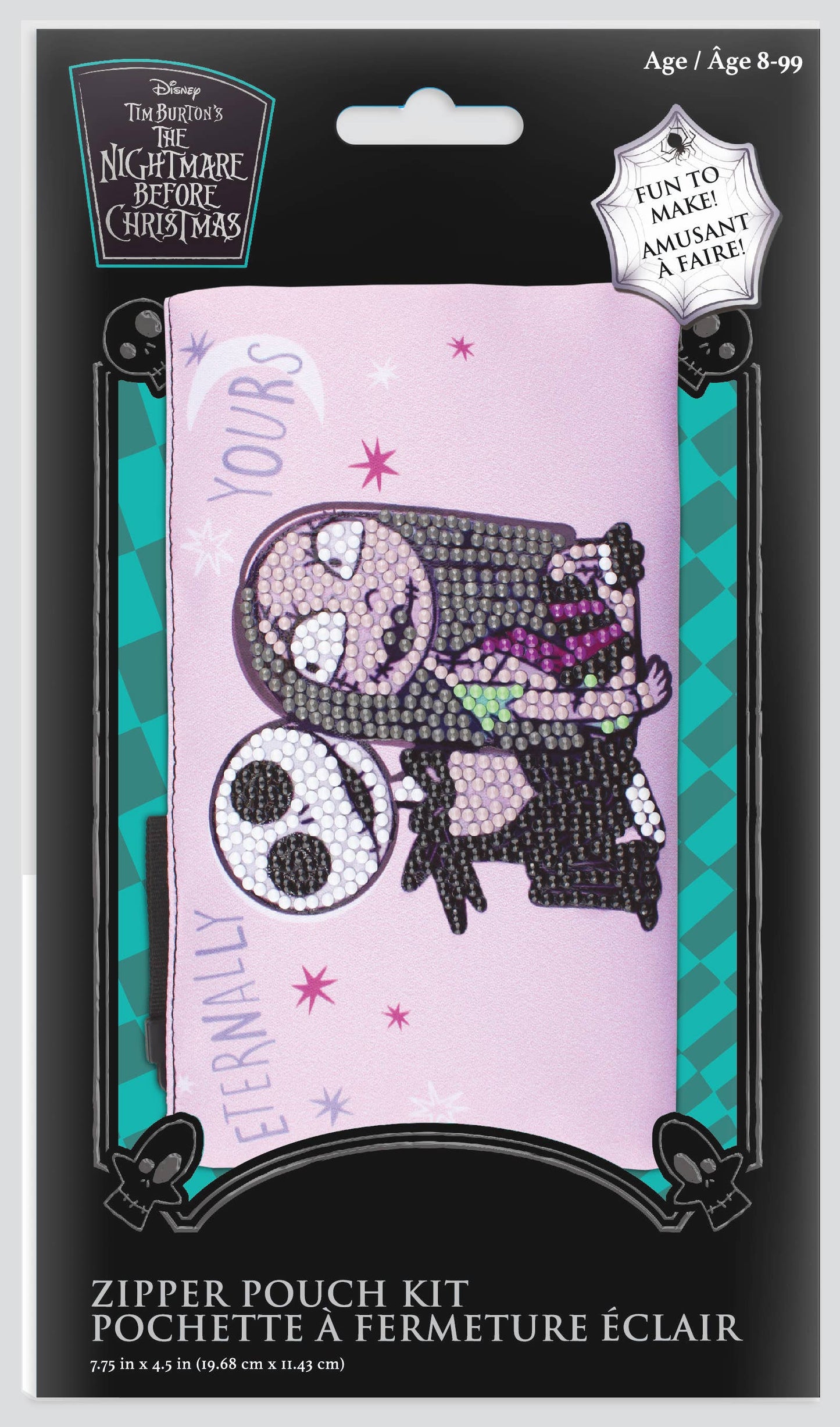 Jack & Sally Zipper Pouch