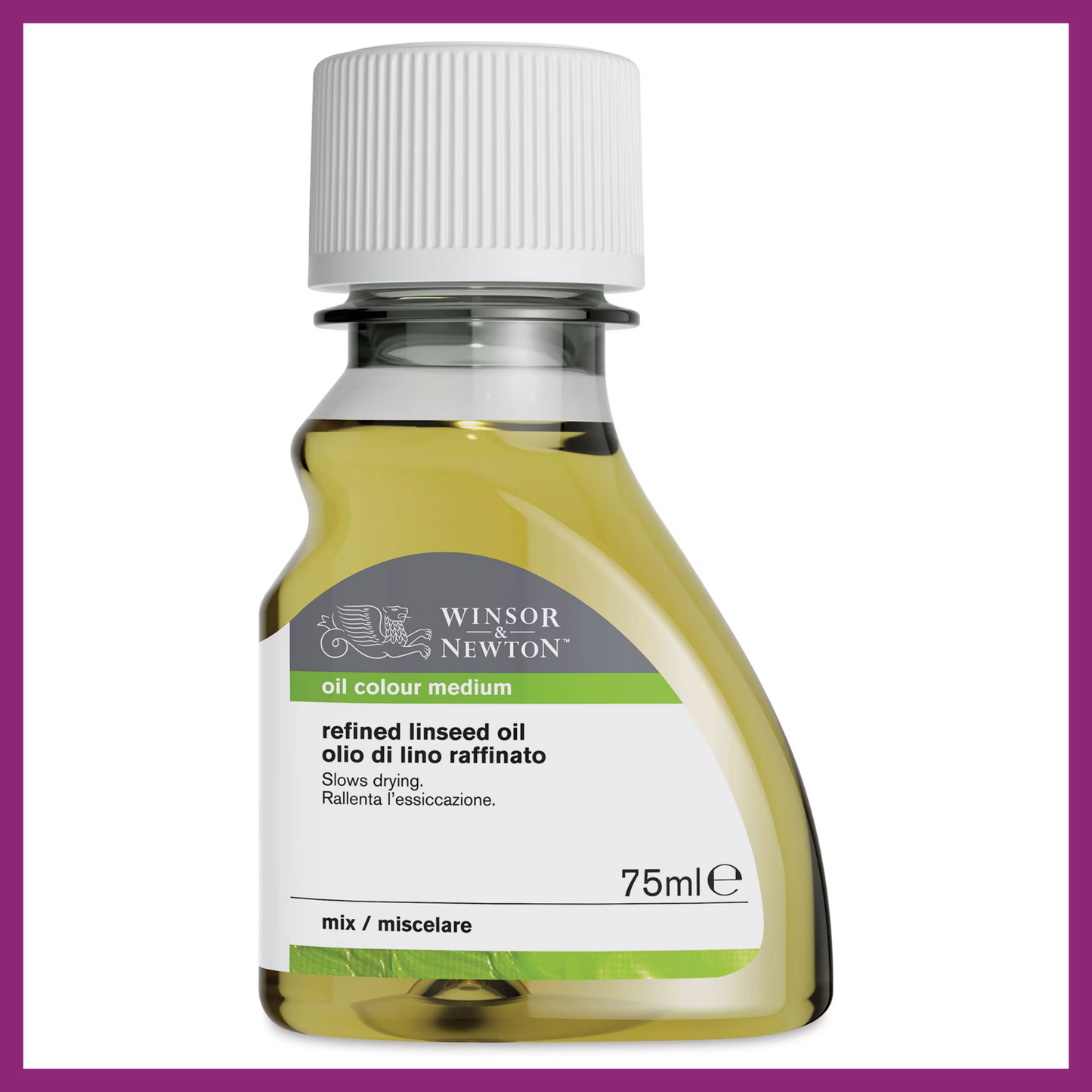 REFINED LINSEED OIL WINSOR & NEWTON