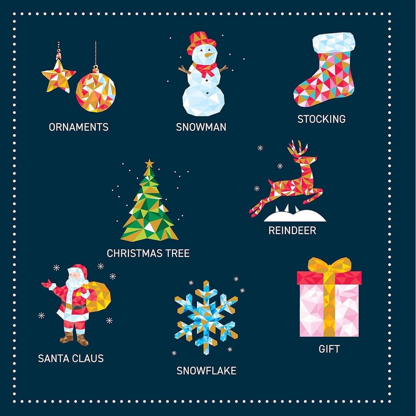 My Sticker Paintings: Christmas - Children's Activity Book