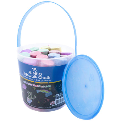 Jumbo Color Chalk (15/Bucket)