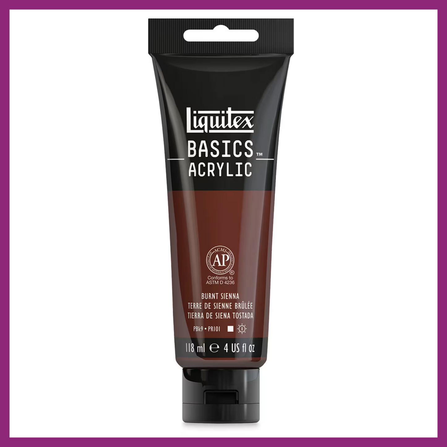LIQUITEX BASICS ACRYLIC PAINT - 4oz/118ml