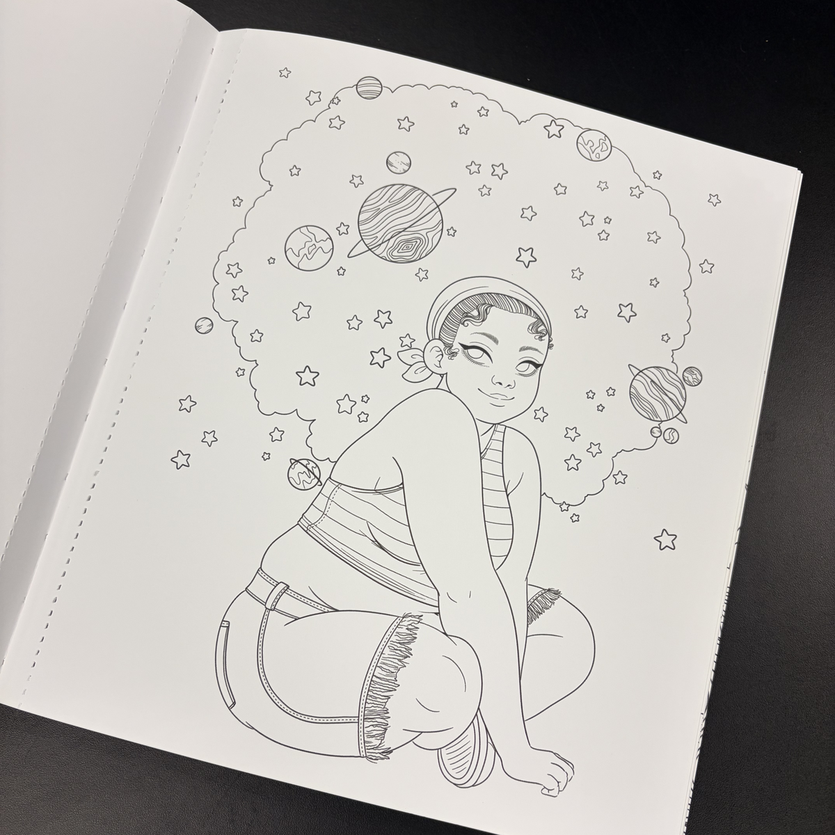Galaxy Gals Alcohol Marker Coloring Book Of Heroines