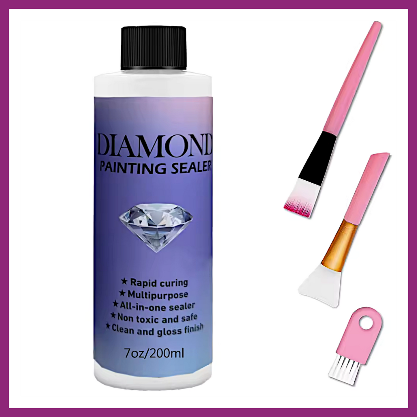 SEALER FOR DIAMOND PAINTING