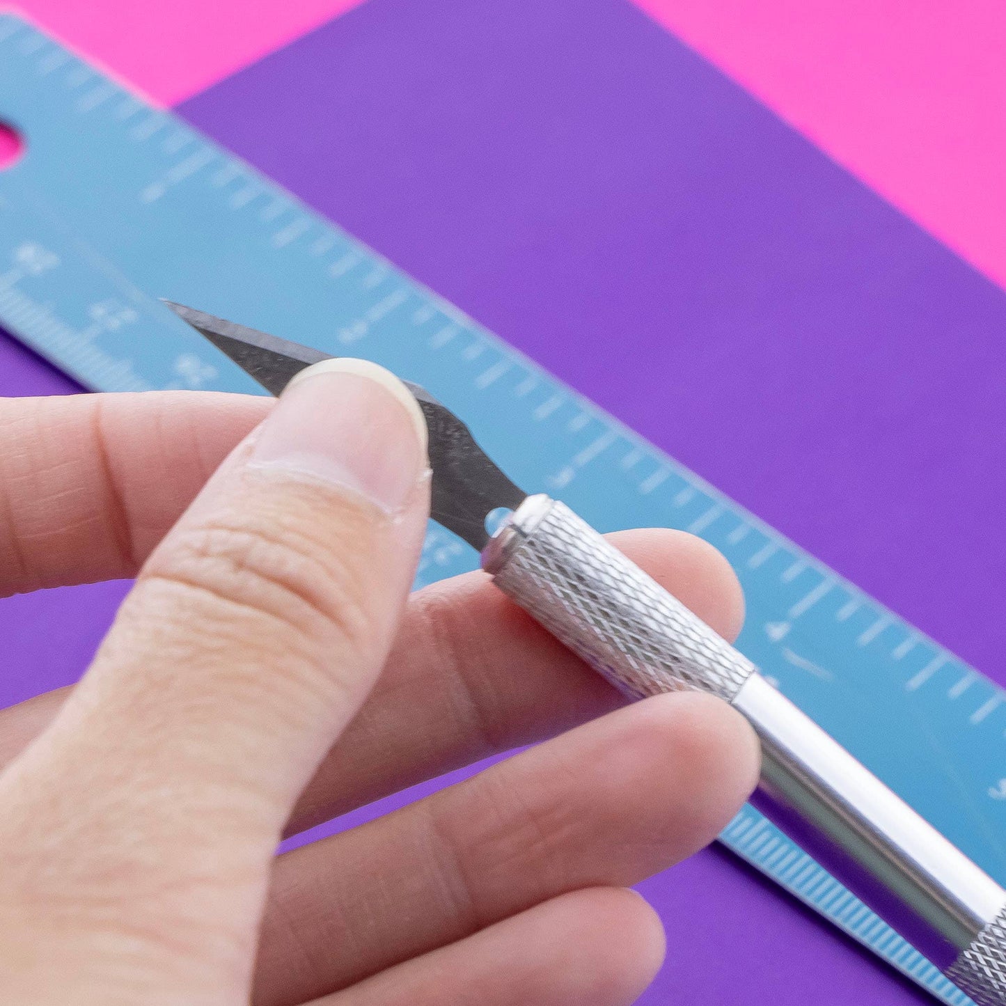 Precision Craft Knife with #11 Blade + 2 Spare Blades