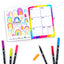 Dual Brush Pen Art Markers, 672PC Display, 108 Colors