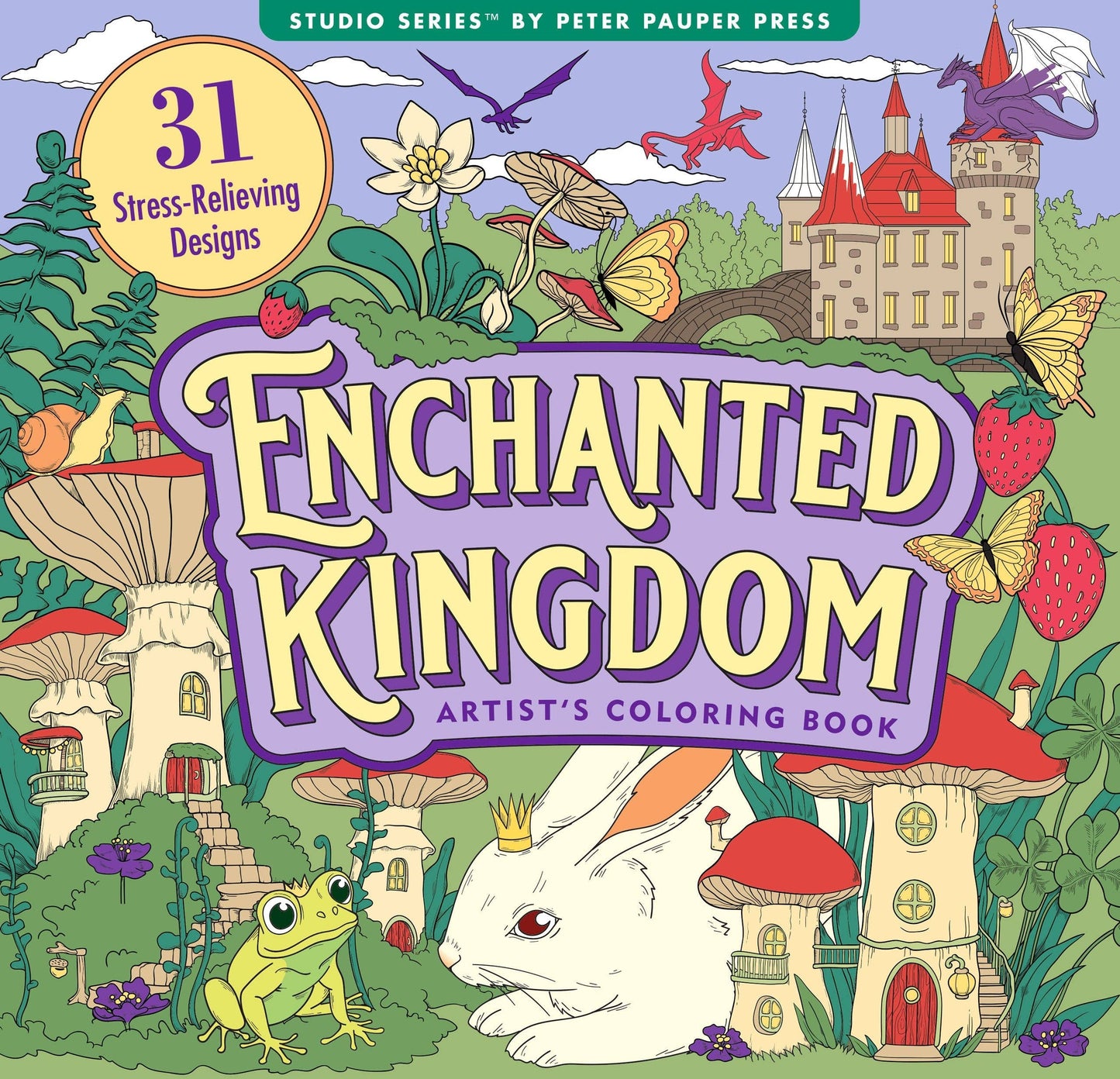 Enchanted Kingdom Adult Coloring Book