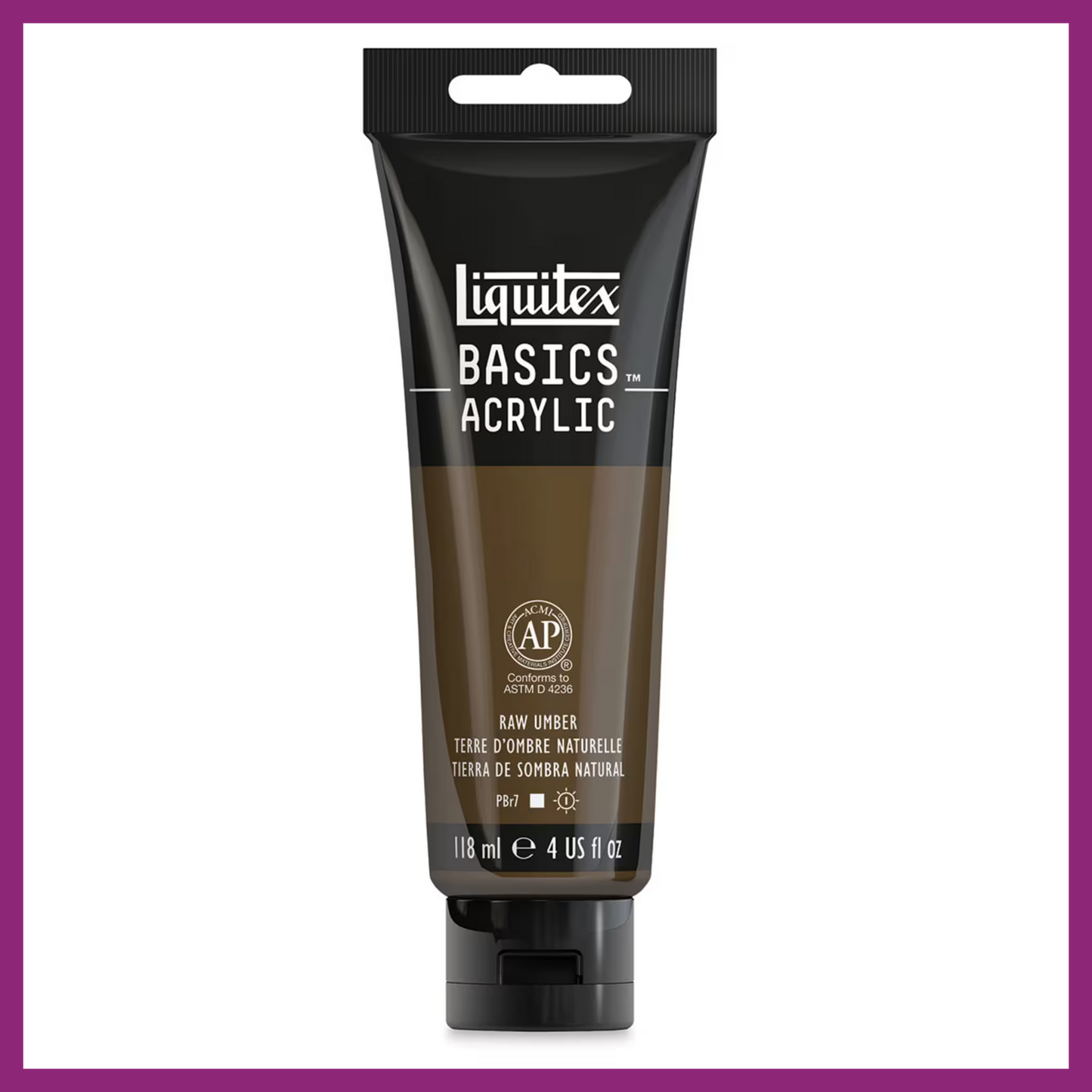 LIQUITEX BASICS ACRYLIC PAINT - 4oz/118ml