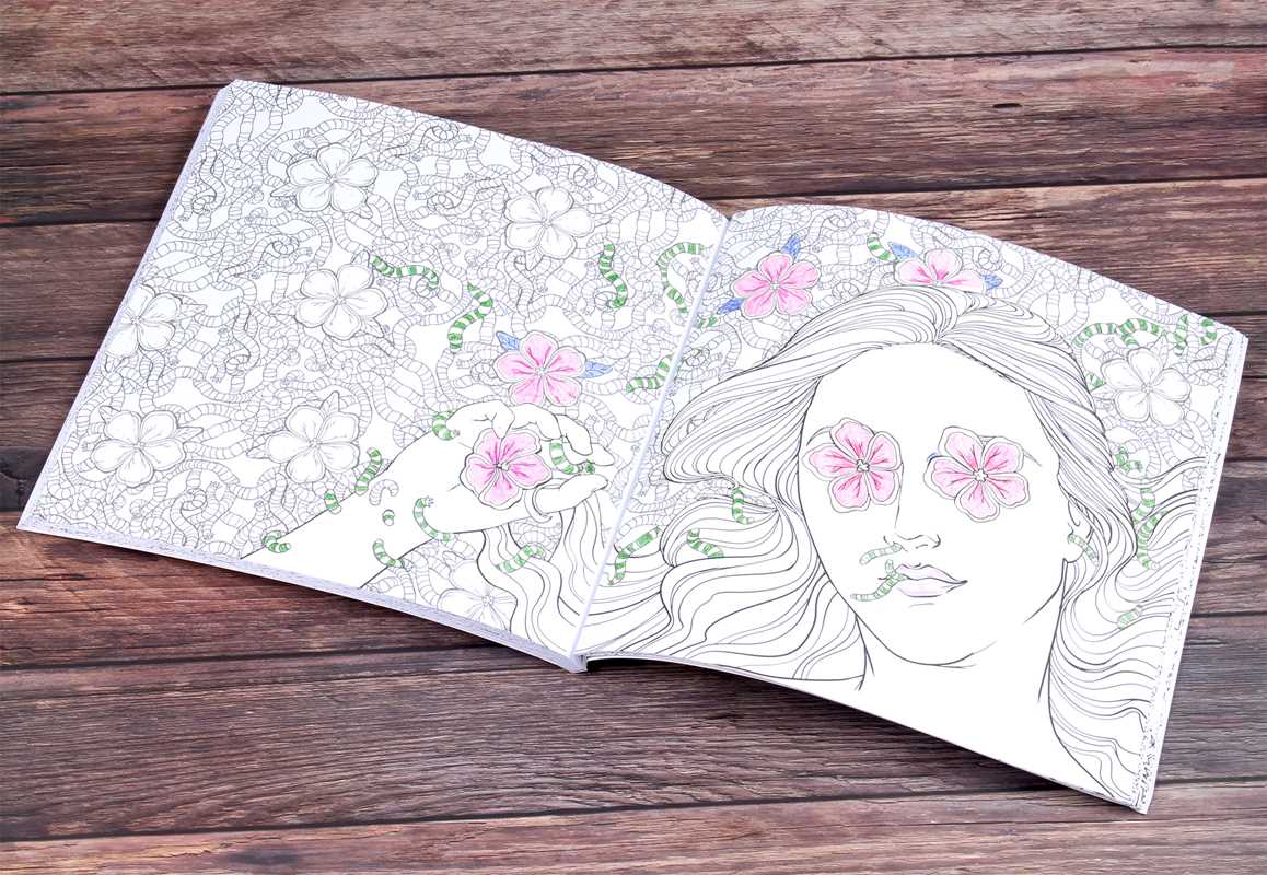 Horror Glow in the Dark Coloring Book
