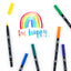 Dual Brush Pen Art Markers, 672PC Display, 108 Colors