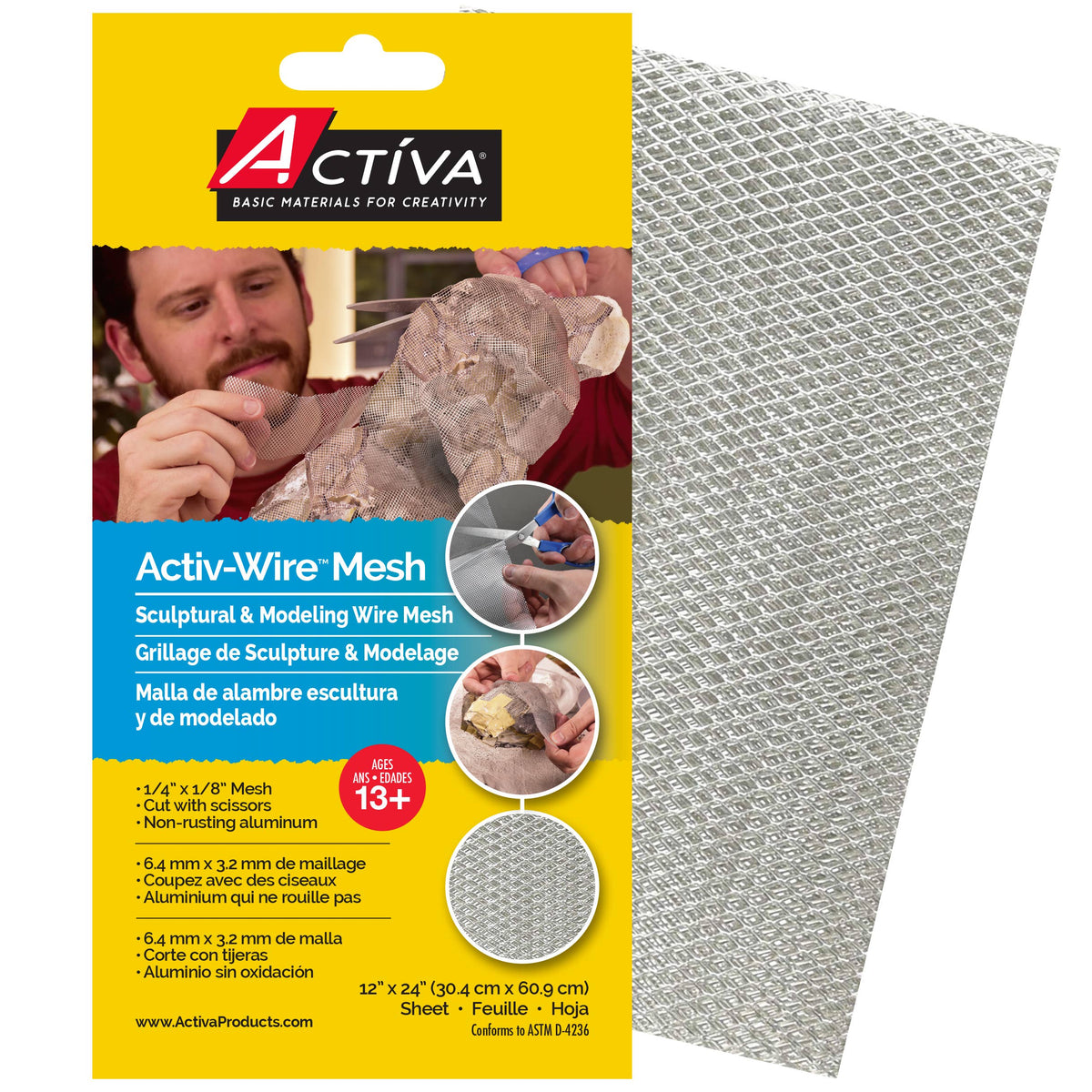 Activ-Wire Mesh Large (1/4"x1/8") 12" x 24"