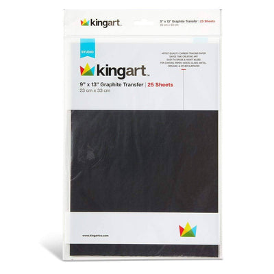 Graphite Transfer Paper -  9” x 13” - 25 Sheets