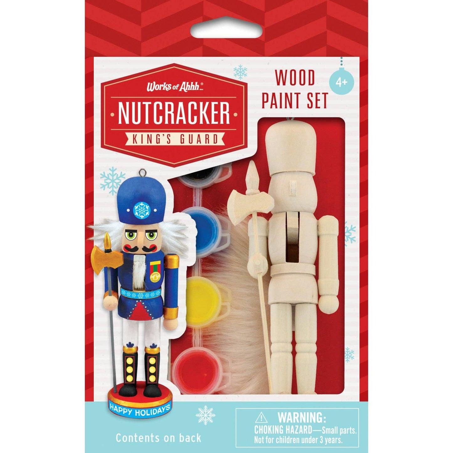 Nutcracker King's Guard Ornament Wood Paint Kit