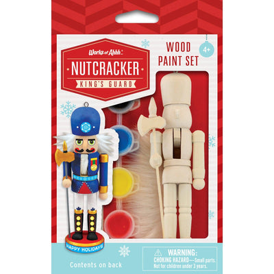 Nutcracker King's Guard Ornament Wood Paint Kit