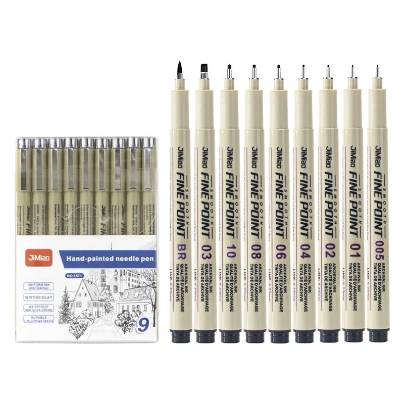 FINE POINT PEN SETS - 6,9, OR 12