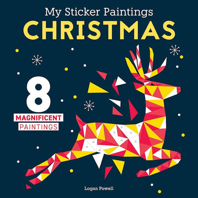 My Sticker Paintings: Christmas - Children's Activity Book