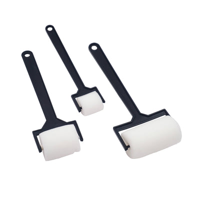 Sponge Brush Rollers, 3-ct
