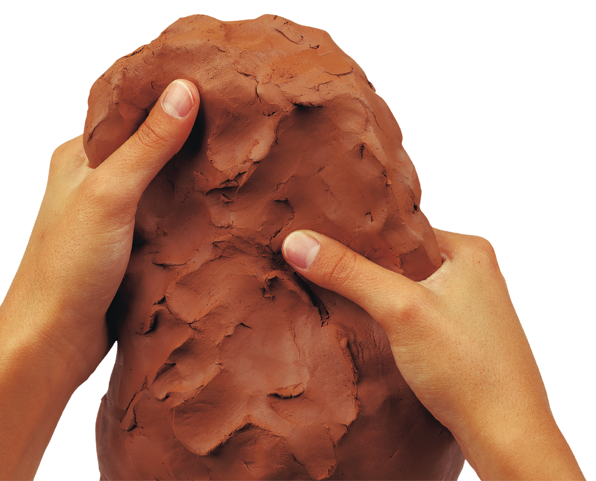 PLUS Clay - Self Hardening 3.3 lb. (1 kg.)