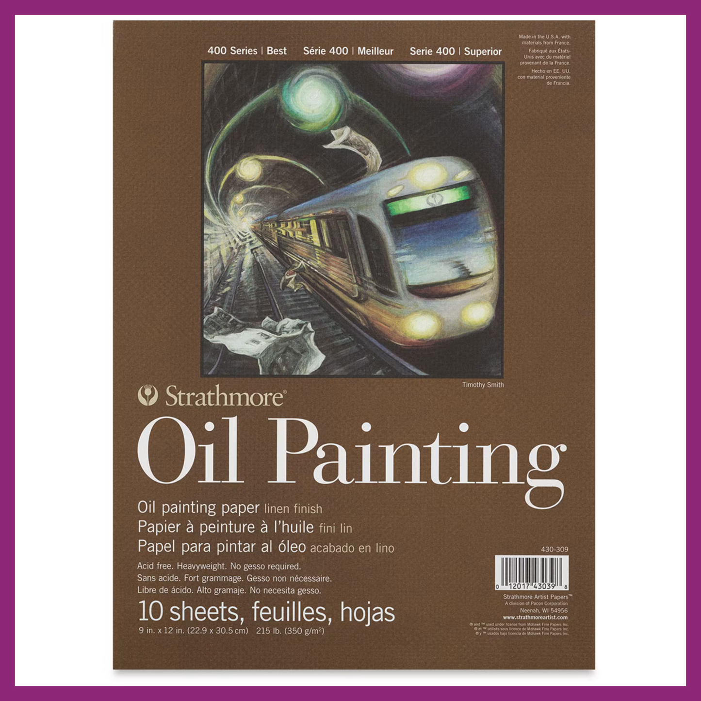 STRATHMORE OIL PAINTING PAD