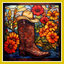 WESTERN BOOTS PAINT BY NUMBER