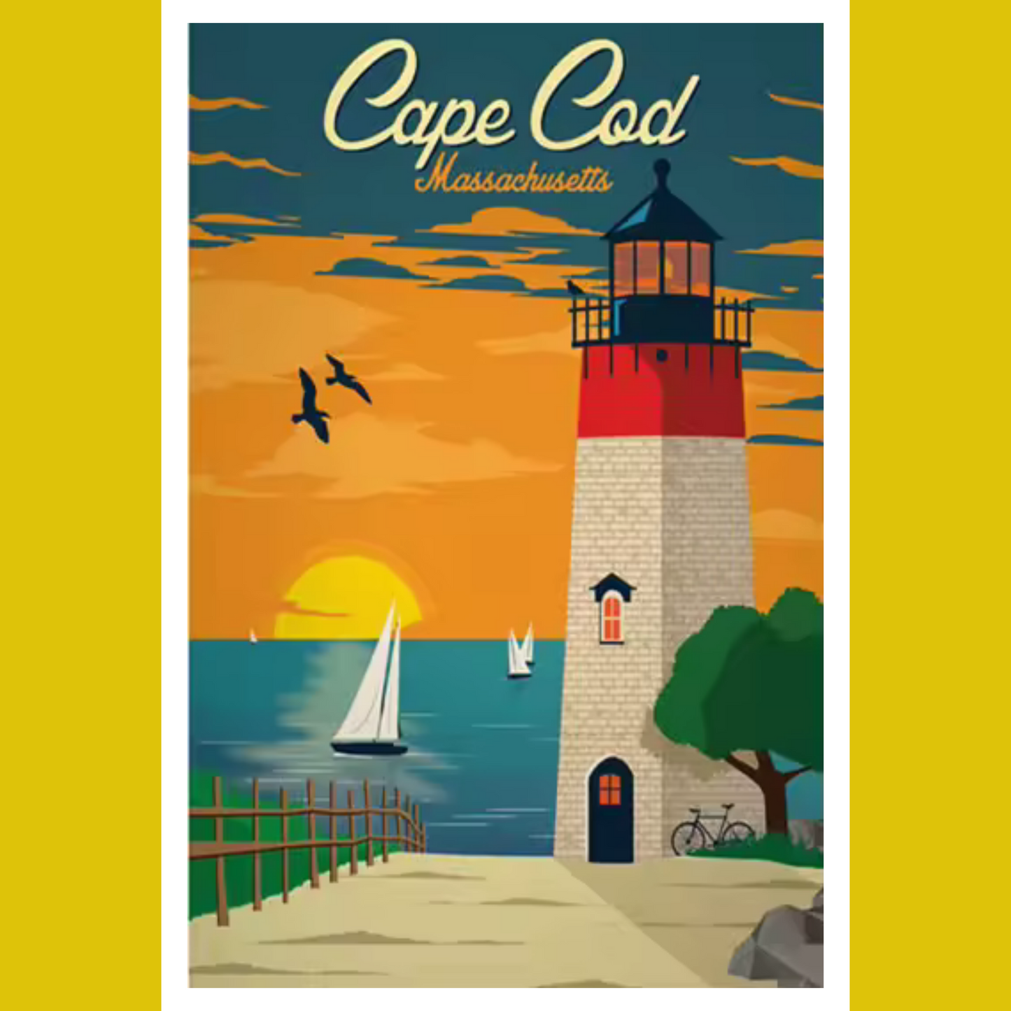 CAPE COD PAINT BY NUMBER KIT