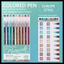 LANGUO FINEPOINT 9 GEL PEN SET - 1MM