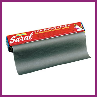 SARAL GRAPHITE TRANSFER PAPER ROLL 12" X 12 FEET