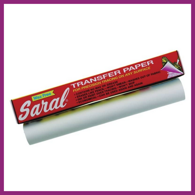 SARAL WHITE TRANSFER PAPER ROLL 12" X 12 FEET