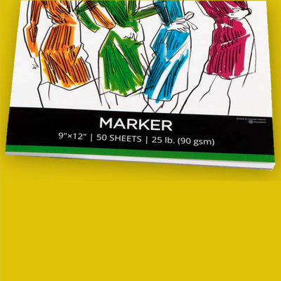 MARKER PAPER PAD - 50 SHEETS